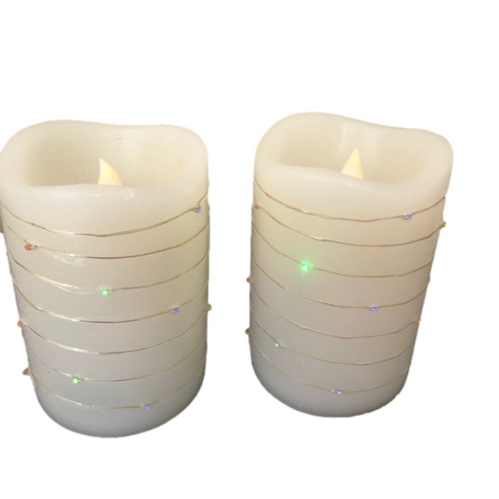 Light Up Candles Flame Only or All Lights